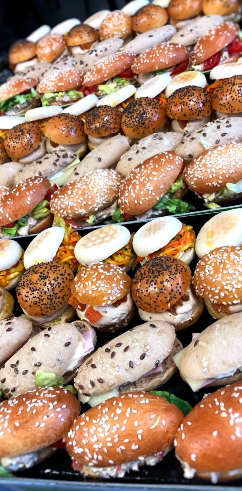 Mini burgers de la maison